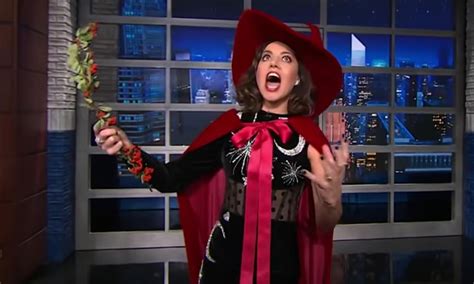 Aubrey Plaza as the magical holiday sorceress